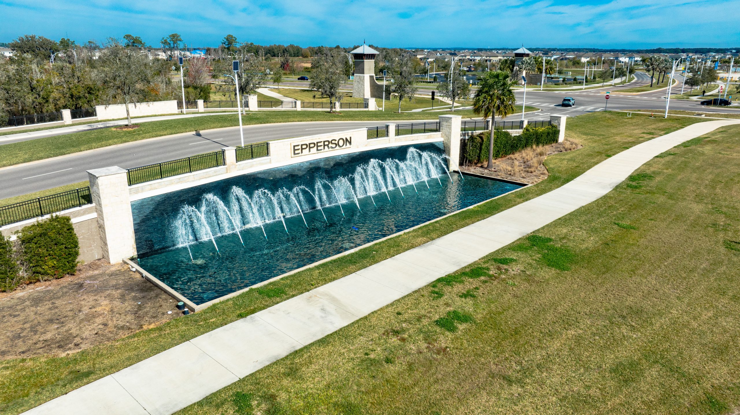 Epperson Entry Fountain