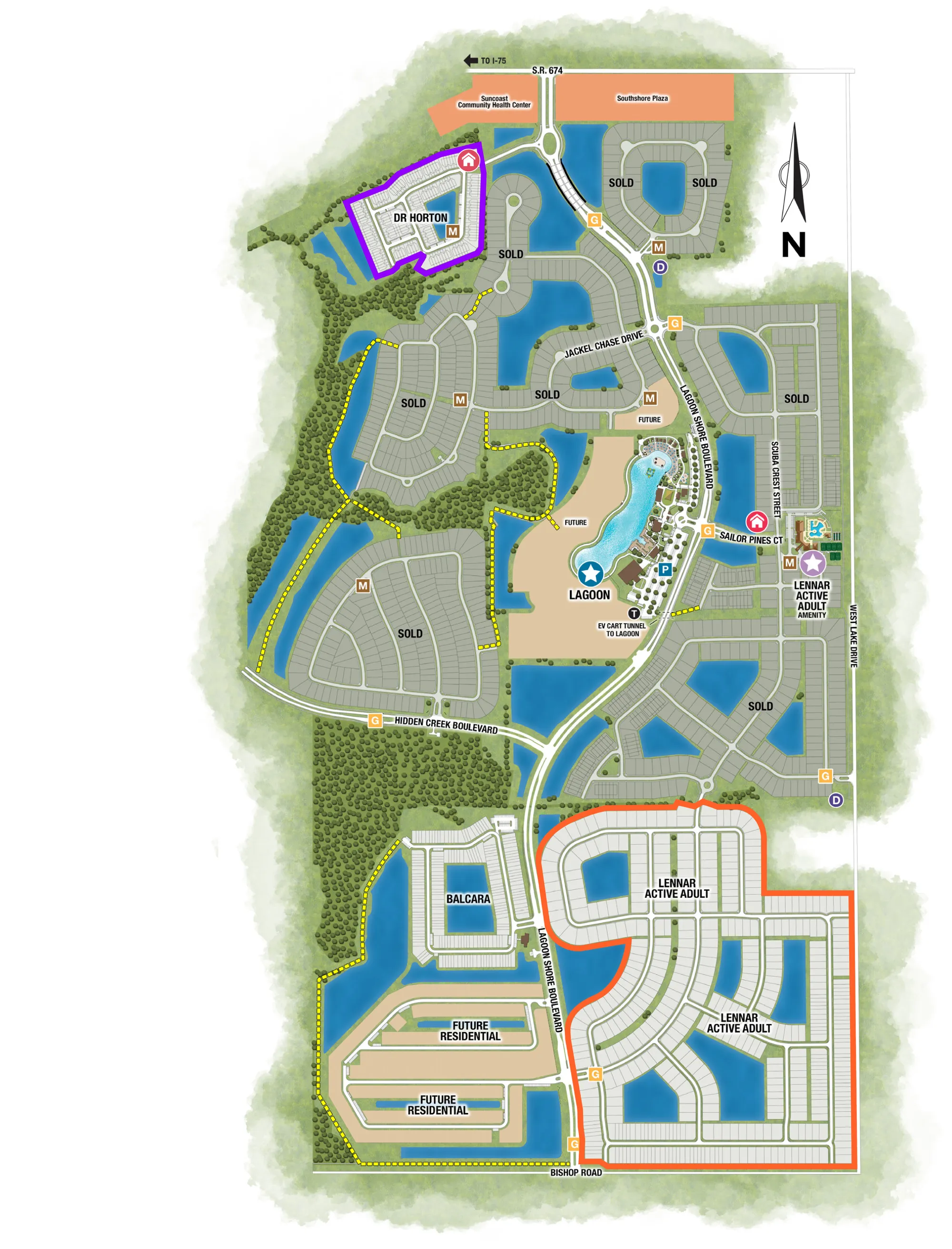 southshore bay sitemap base