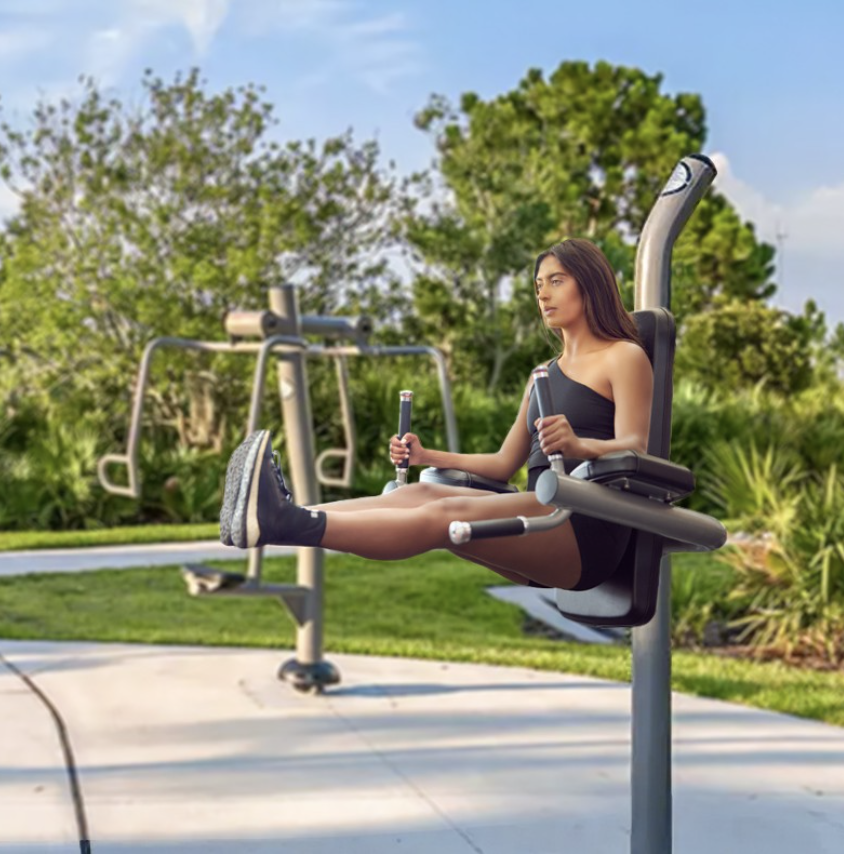 outdoor workout facility