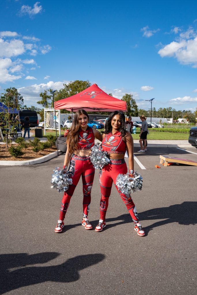 Bucs Cheerleaders at Angeline