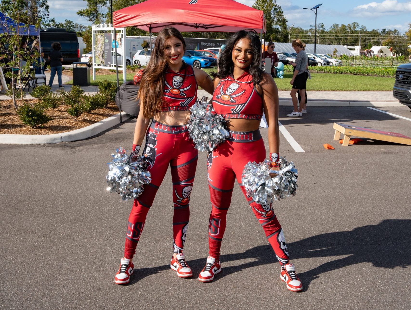 Bucs Cheerleaders at Angeline