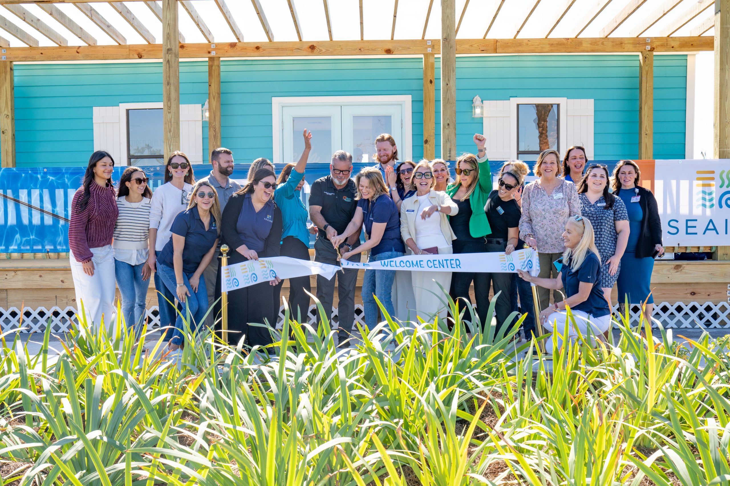 Seaire Welcome Center Officially Opens with Ribbon Cutting Celebration