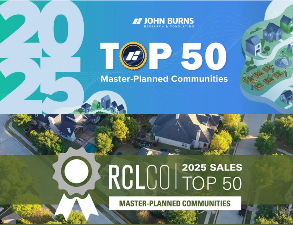 Mirada and Angeline Earn Back-to-Back Recognition Among the Nation’s Top Master-Planned Communities