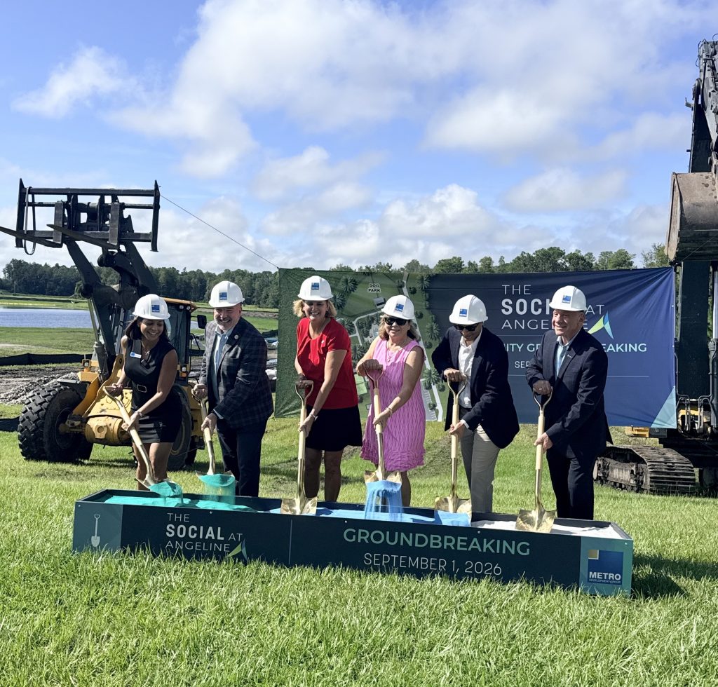 Angeline Breaks Ground on The Social, a New Amenity Center for the Community